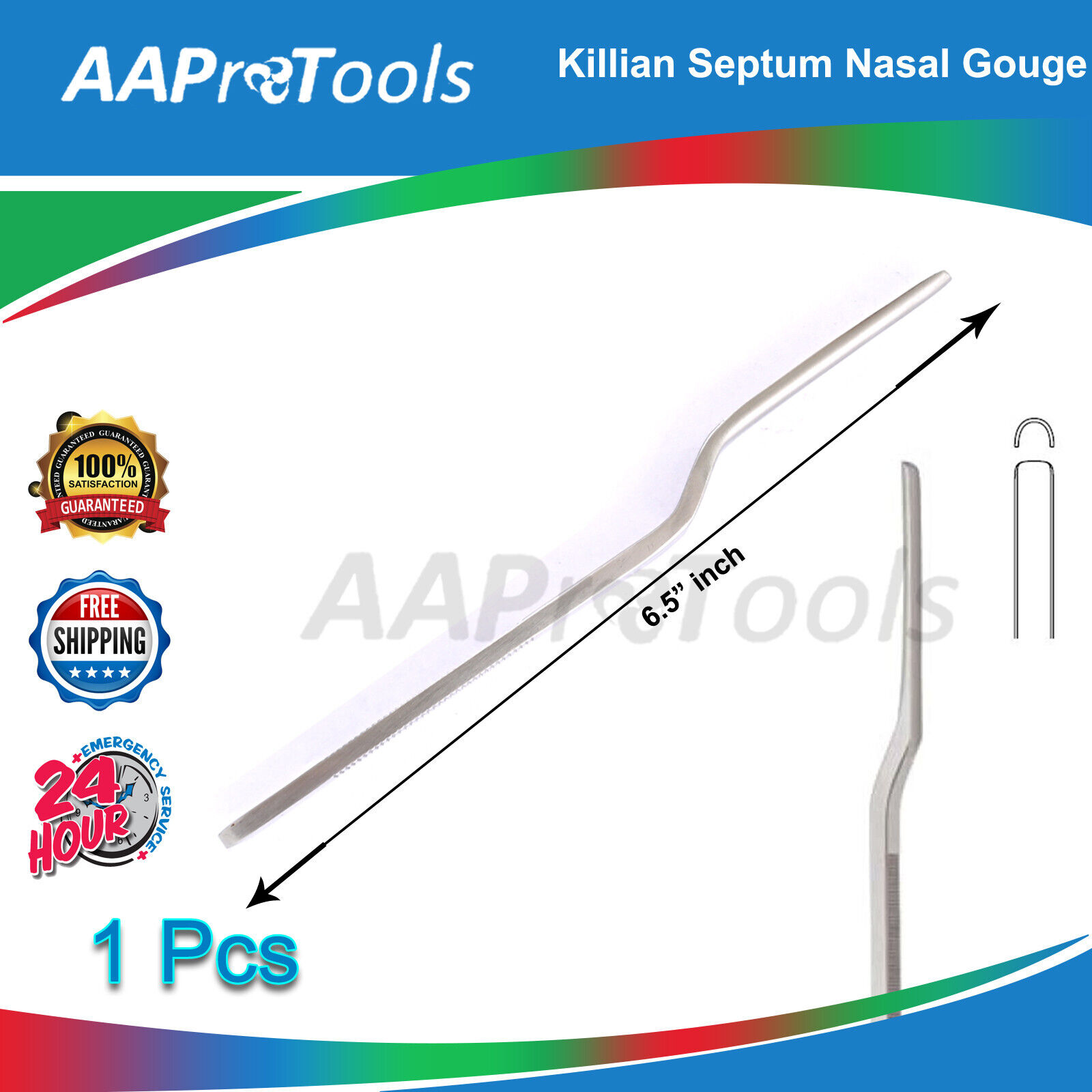 AA-Pro-Killian-Septum-Nasal-GougeBayonet-Shape-ENT-Surgical-Steel-Instruments-255704878136-2