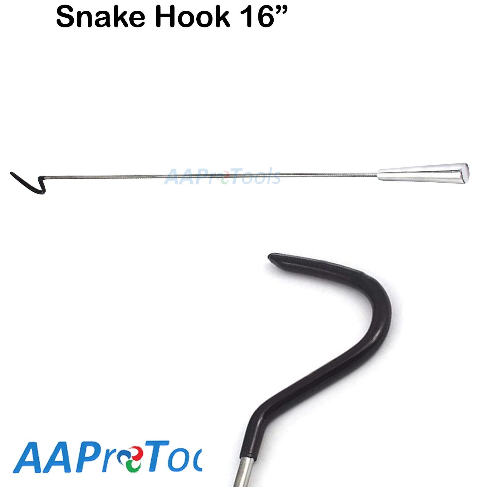 AAPRO-Snake-Hooks-Snake-Catcher-Hook-All-Metal-Handle-16-Color-Blue-Dip-256095590846-4