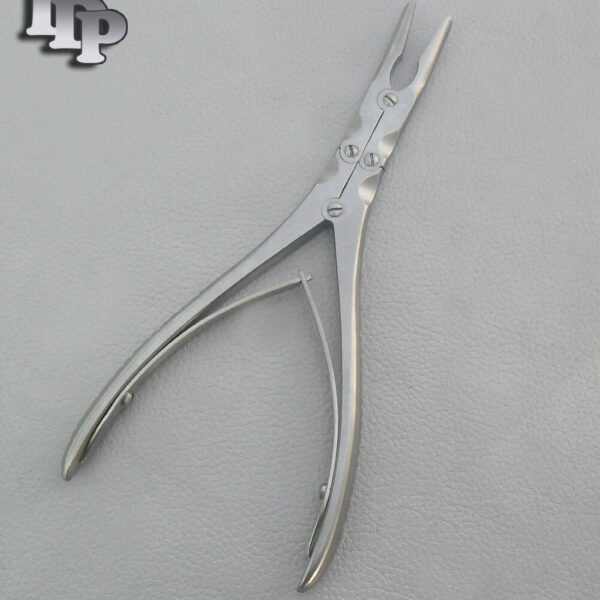 BEYER BONE RONGEUR DOUBLE-ACTION CURVED ORTHOPEDIC NEURO SURGICAL