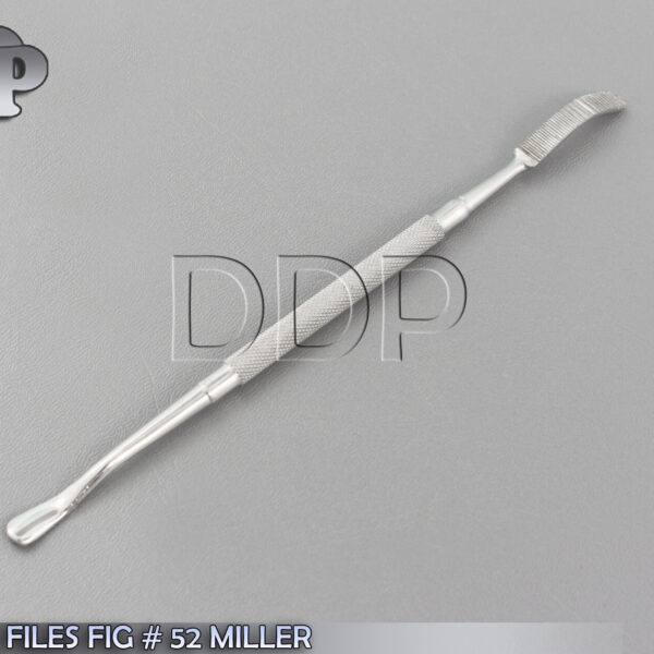 BONE FILES FIG # 52 MILLER DENTAL SURGICAL INSTRUMENTS