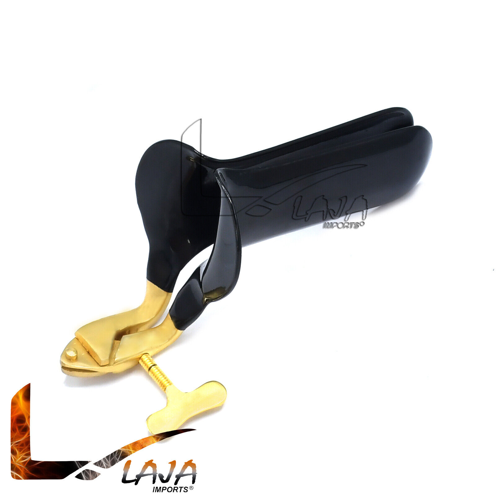 Collin-Vaginal-Speculum-Small-Black-Coated-Gynecology-Surgical-Instruments-274494285556