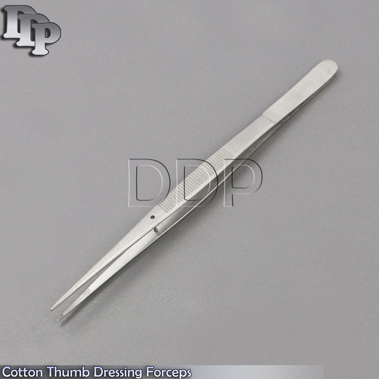 Dental-Mini-Dressing-Tweezer-Surgical-Cotton-Dressing-Tissue-Thumb-Forceps-Lab-132415006606