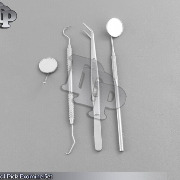 Dental Pick Examine Set, 5 Pcs. dentist set Tweezer Probe No.5, Pr-151
