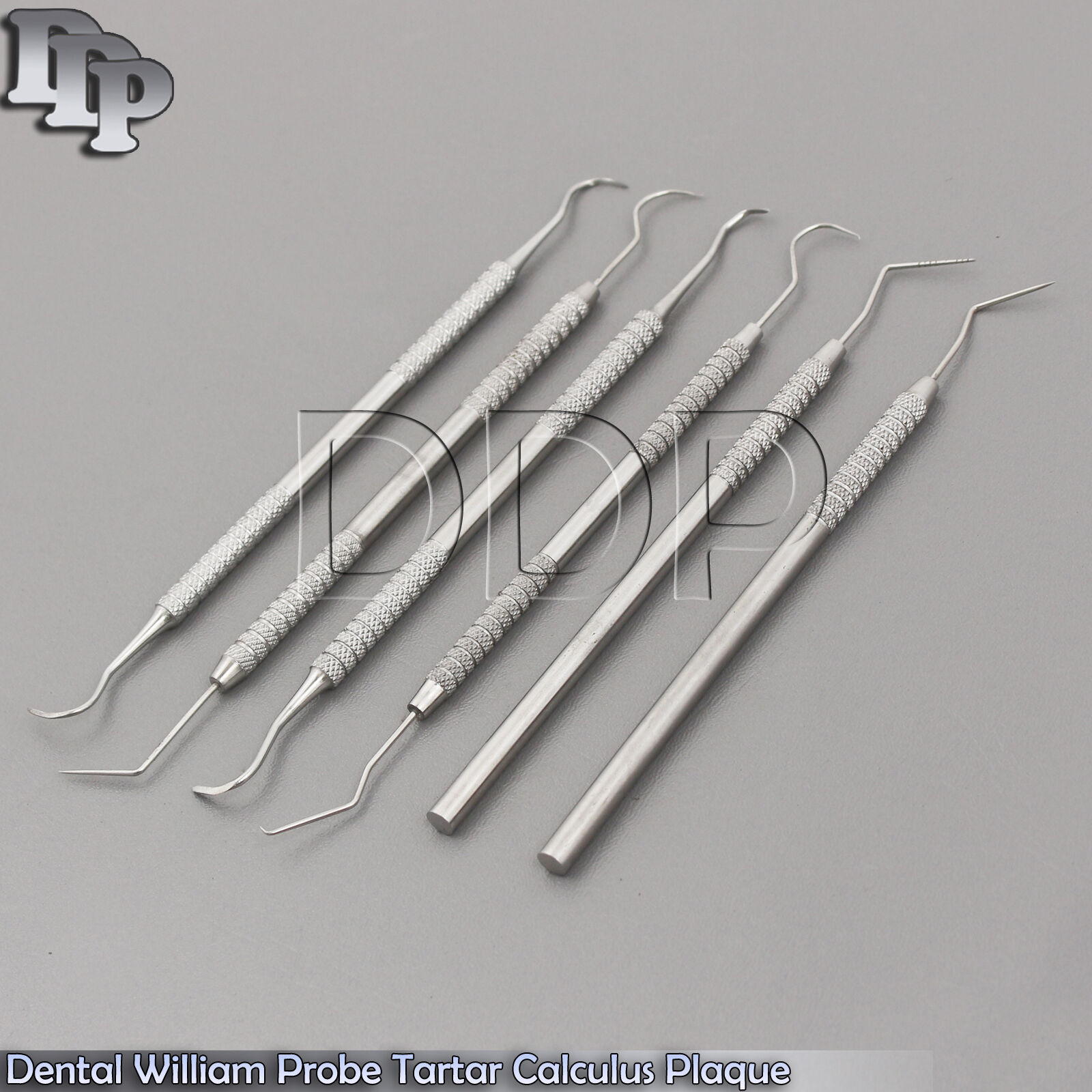 Dental-William-Probe-Tartar-Calculus-Plaque-Remover-Perio-Diagnostic-Cleaning-122626344246