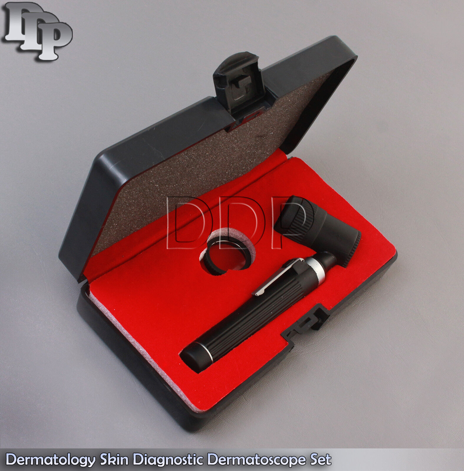 Dermatology-Skin-Diagnostic-Dermatoscope-Set-Dermal-Instrument-DermascopeDR-002-371476693756