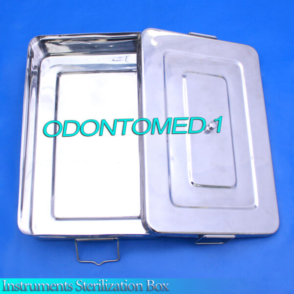 Instruments Sterilization Box 12"x8"x2" Surgical Dental Sterilizing Instruments
