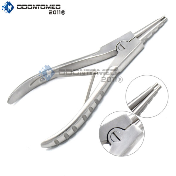ODM Ring Operner Pliers 6" Body Piercing Jewelry Bead Ball Capture Tool Tattoo