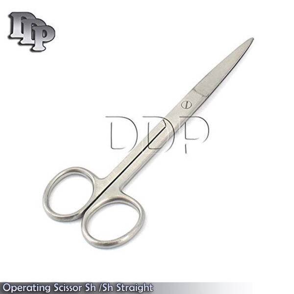 O.R PREMIUM GRADE AUTOCLAVABLE OPERATING SCISSORS 6.5" STRAIGHT SHARP SHARP