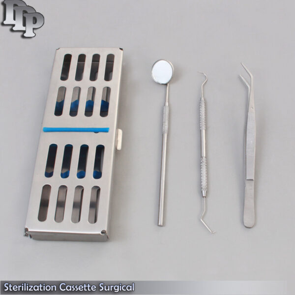 Sterilization Cassette 7"x3.50" Surgical Dental, Medical Lab Instruments