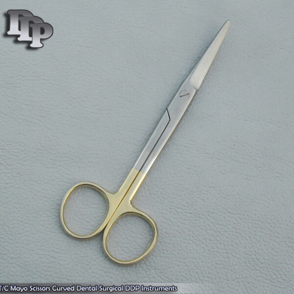 T/C Mayo Scissors 6" Curved Dental Ent Ear Eye Surgical
