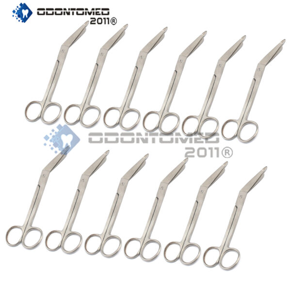 12 Lister Bandage Scissors 5" Surgical Instruments