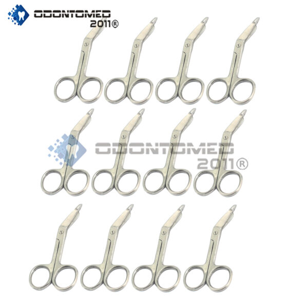 12 Lister Bandage Scissors 7.25"Surgical Medical Instruments