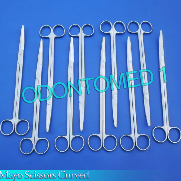 12 Mayo Scissors 10" Curved Surgical Dental Instrument