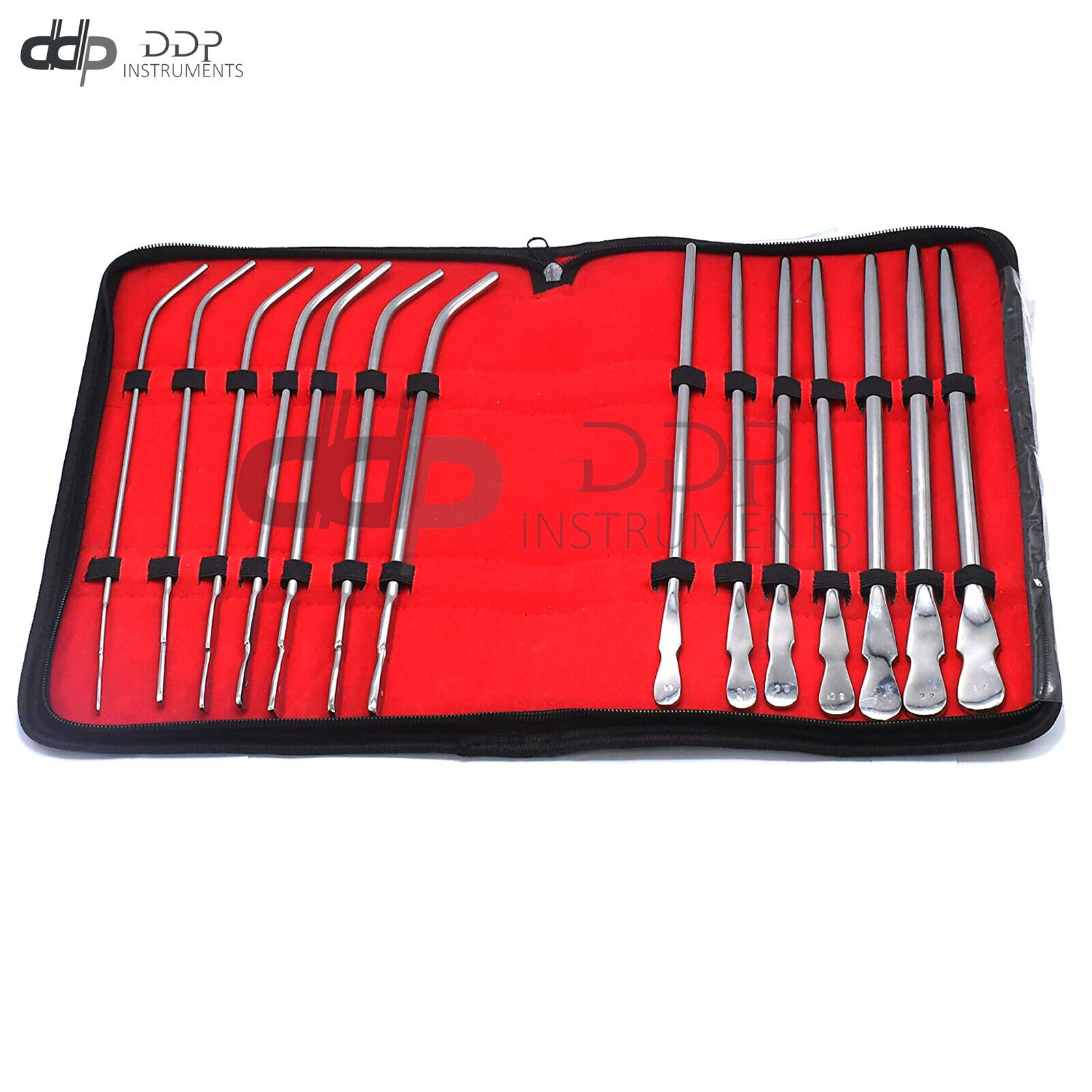 14-Pieces-Set-Of-Dittel-Van-Buren-Sounds-Gynecology-Surgical-Instruments-124720470657
