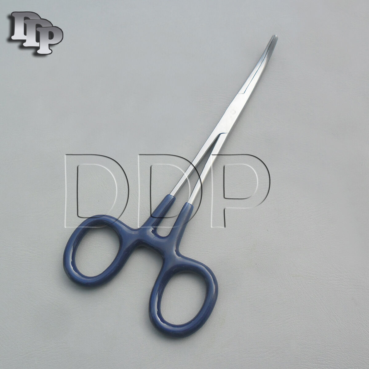 3-Hemostats-Kelly-Forceps-Surgical-Instruments-Blue-Dep-Handle-550-Curved-371246549997-3