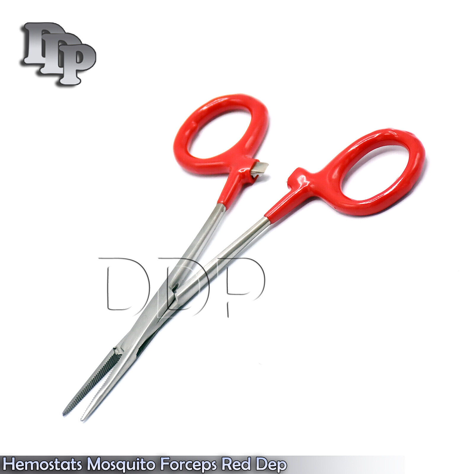 3-Hemostats-Mosquito-Forceps-Surgical-Instruments-Red-Dep-Handle-5-Straight-371245827017-2