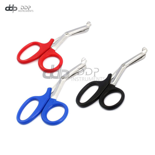 3 NEW PAIRS EMT BANDAGE SCISSORS 7.5" TRAUMA SHEARS SURGICAL INSTRUMENTS