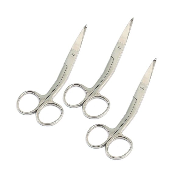 3 Pcs Knowles Bandage Scissors 5.5'' Surgical Instruments