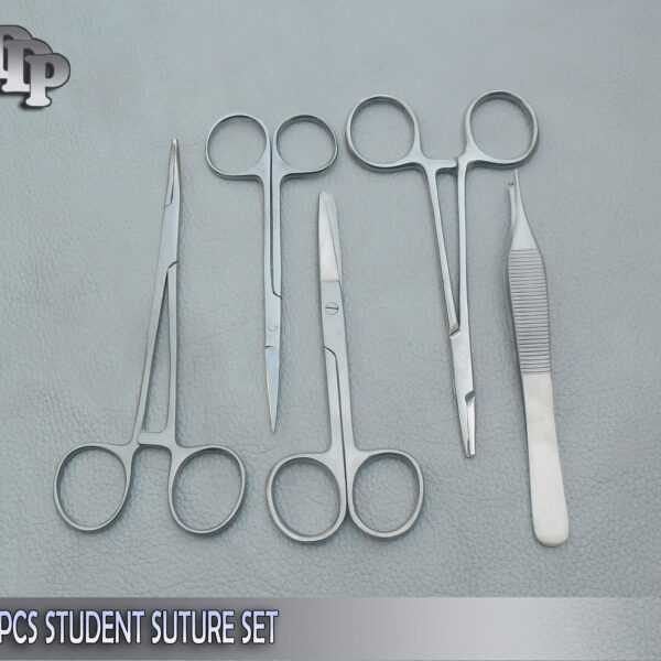 5 PCS STUDENT SUTURE SURGICAL MEDICAL INSTRUMENTS SET BRAND NEW STAIN DS-690