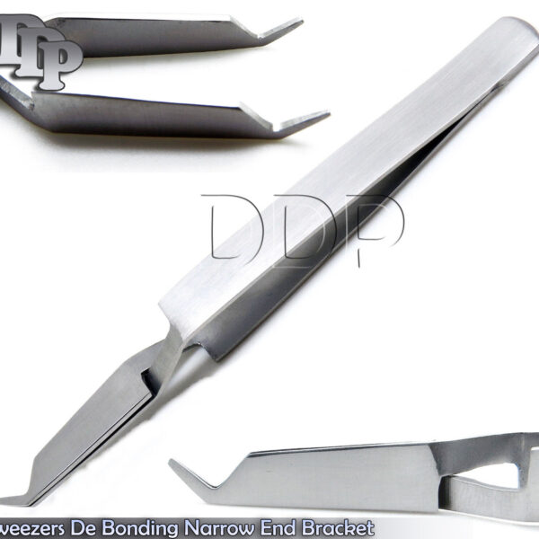 5 Pieces Dental Bracket Removing Tweezer Direct Bonding Orthodontic Reverse Tool