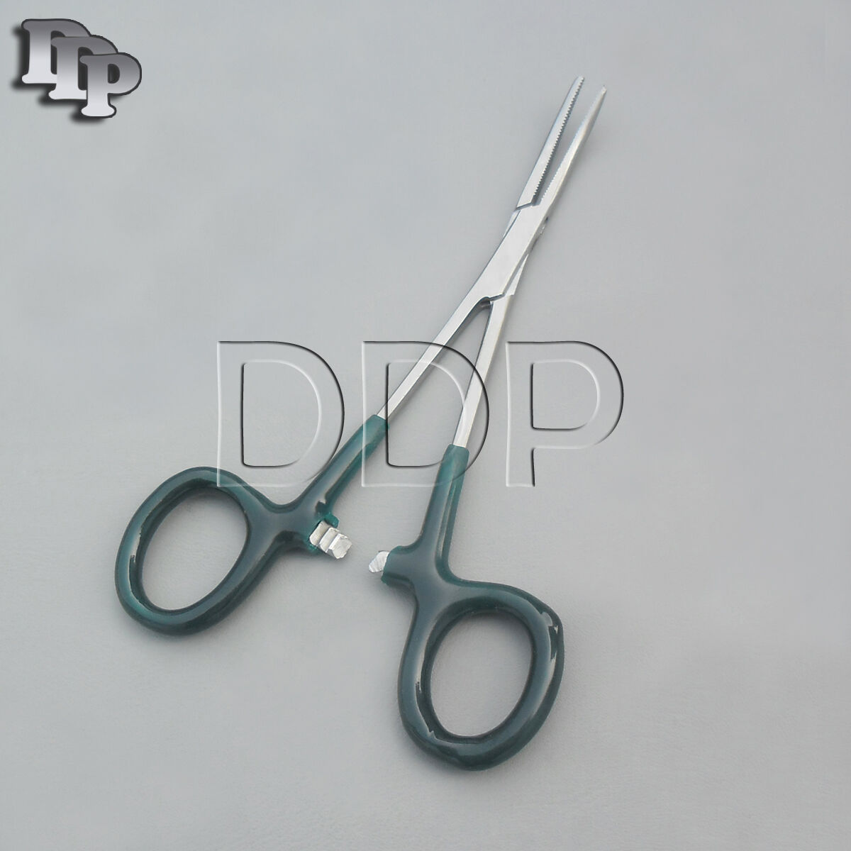 6-Hemostats-Crile-Forceps-Surgical-Instruments-Green-Dep-Handle-550-Curved-131416664547-2