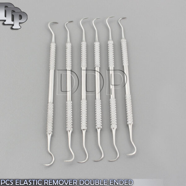 6 PCS ORTHODONTIC DENTAL INSTRUMENTS ELASTIC REMOVER DOUBLE ENDED