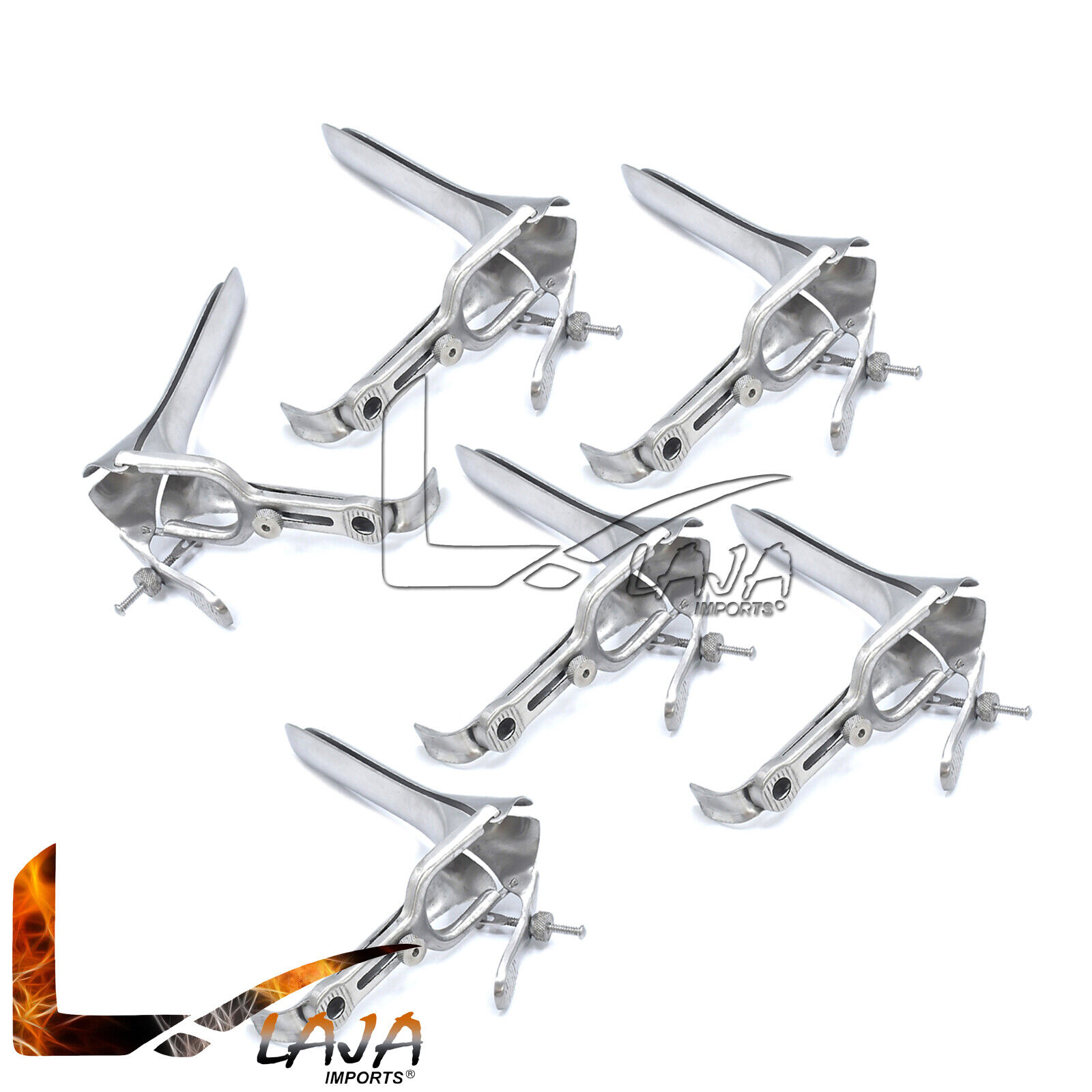 6-Pcs-Pederson-Vaginal-Speculum-Large-Gynecology-Madical-Instruments-274494262047