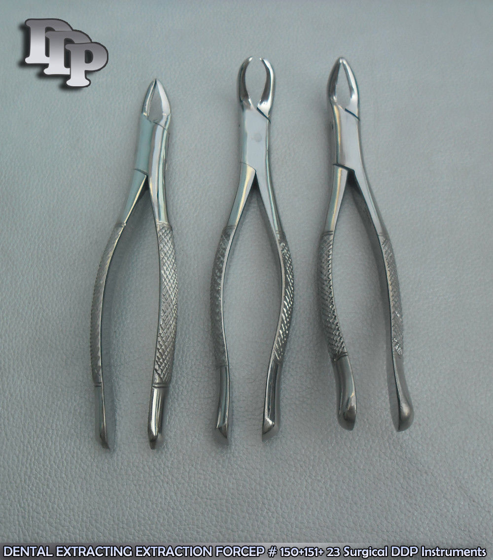 6-SETS-Dental-Extracting-Forceps-150-151-23-Surgical-Extraction-Instruments-111341583687-2