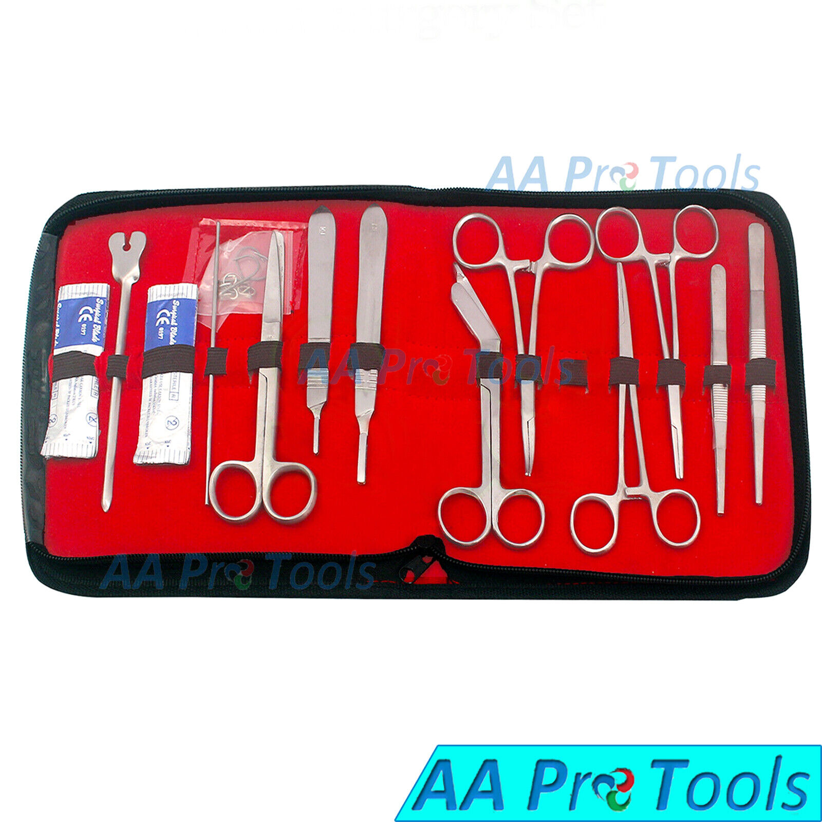 AAPRO-5x-18-pc-Minor-Surgery-Set-Surgical-Instrument-Kit-Stainless-Steel-DS-1179-256096712777-2