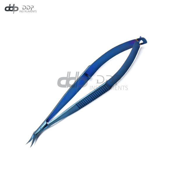 Castroviejo Corneoscleral Scissors 10cm Titanium blade left T.T-179