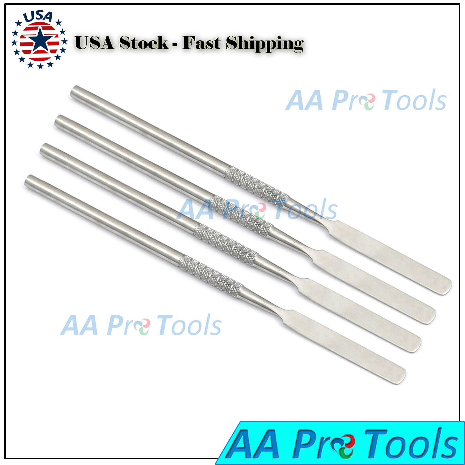 Dental-Cement-Wax-Mixing-Single-Ended-Spatulas-Laboratory-4-Pcs-Instruments-Set-254767315467