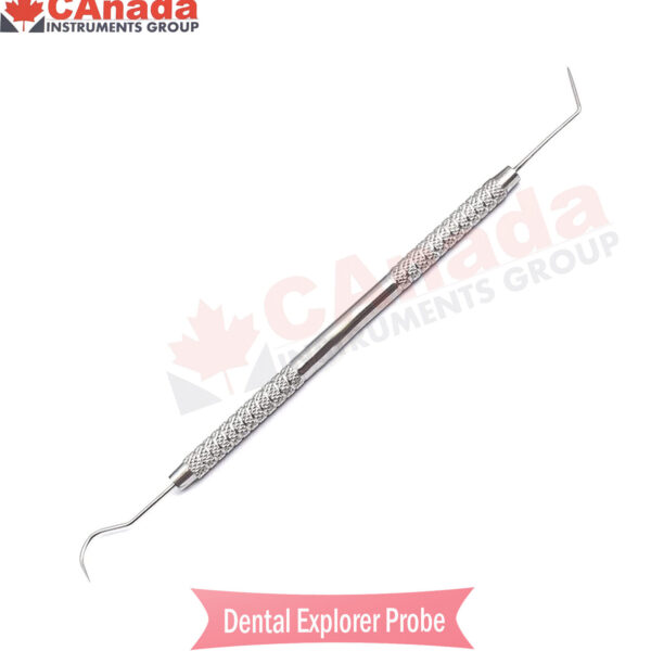 Dental Explorer #6/23 Dentist Pick Probe Diagnostic Instruments Examination Tool