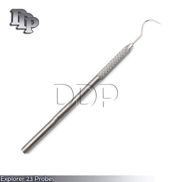 Dental Probe 23 Explorer Hook Shape Periodontal Tooth Pick Tartar Remover Scaler