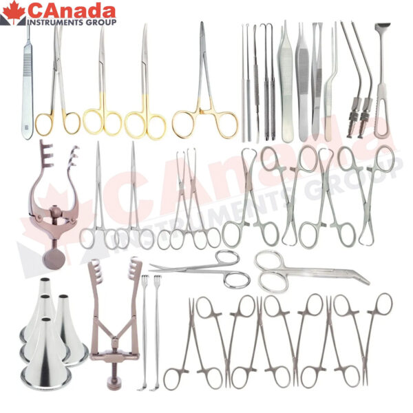 Ear Instruments Set Of 41pcs For Ear Surgery Ent Ear Surgery Set Instruments