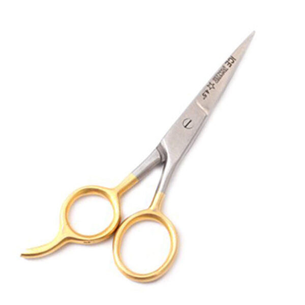 Hair Cutting scissors Stainless Steel / Barber Shear 4.5" Gold ( Ice Tempered )