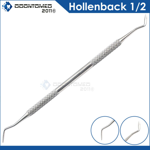 Hollenback Carver 1/2 Dental Restorative Amalgam Plugger German Stainless Steel