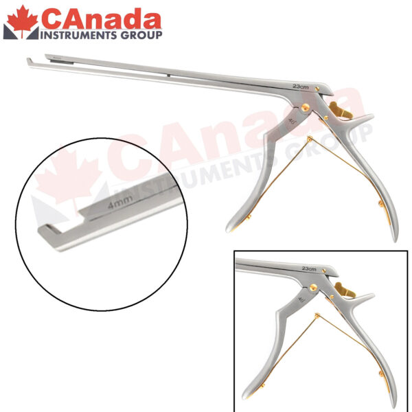 KERRISON Rongeur 4mm 23 Cm 40? Up W/Lock Surgical Orthopedic Instruments