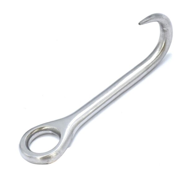 LAJA Imports Ob 'Eye Hook/Cow Calf Eye Hook, Veterinary & Livestock Instrument