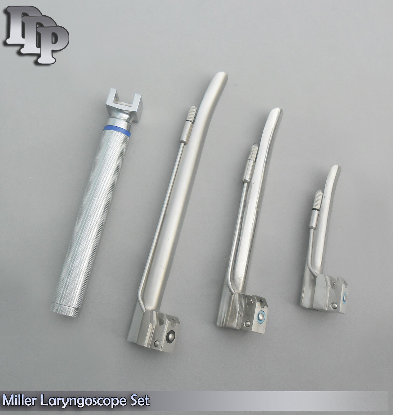 LARYNGOSCOPE-SMALL-HANDLE-AA-3-MILLER-BLADE-1-2-4-ENT-ANESTHESIA-LS-3044-121570156897
