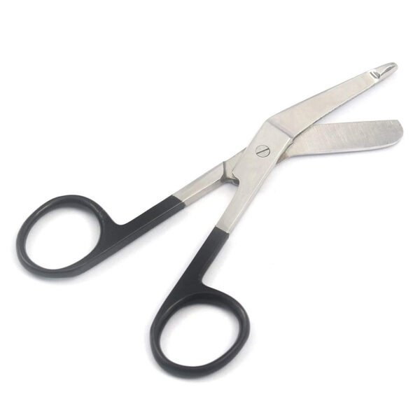 Lister Bandage Scissors 5.5" (Black Handle ) Stainless Steel DS-1376