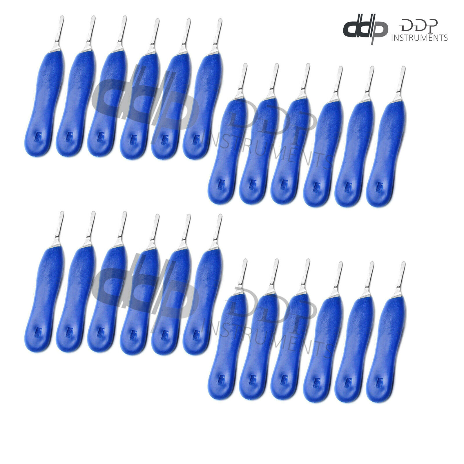 Lot-Of-24-Pcs-Scalpel-Handle-Plastic-4-with-Blue-Color-Surgical-Instruments-121560865647