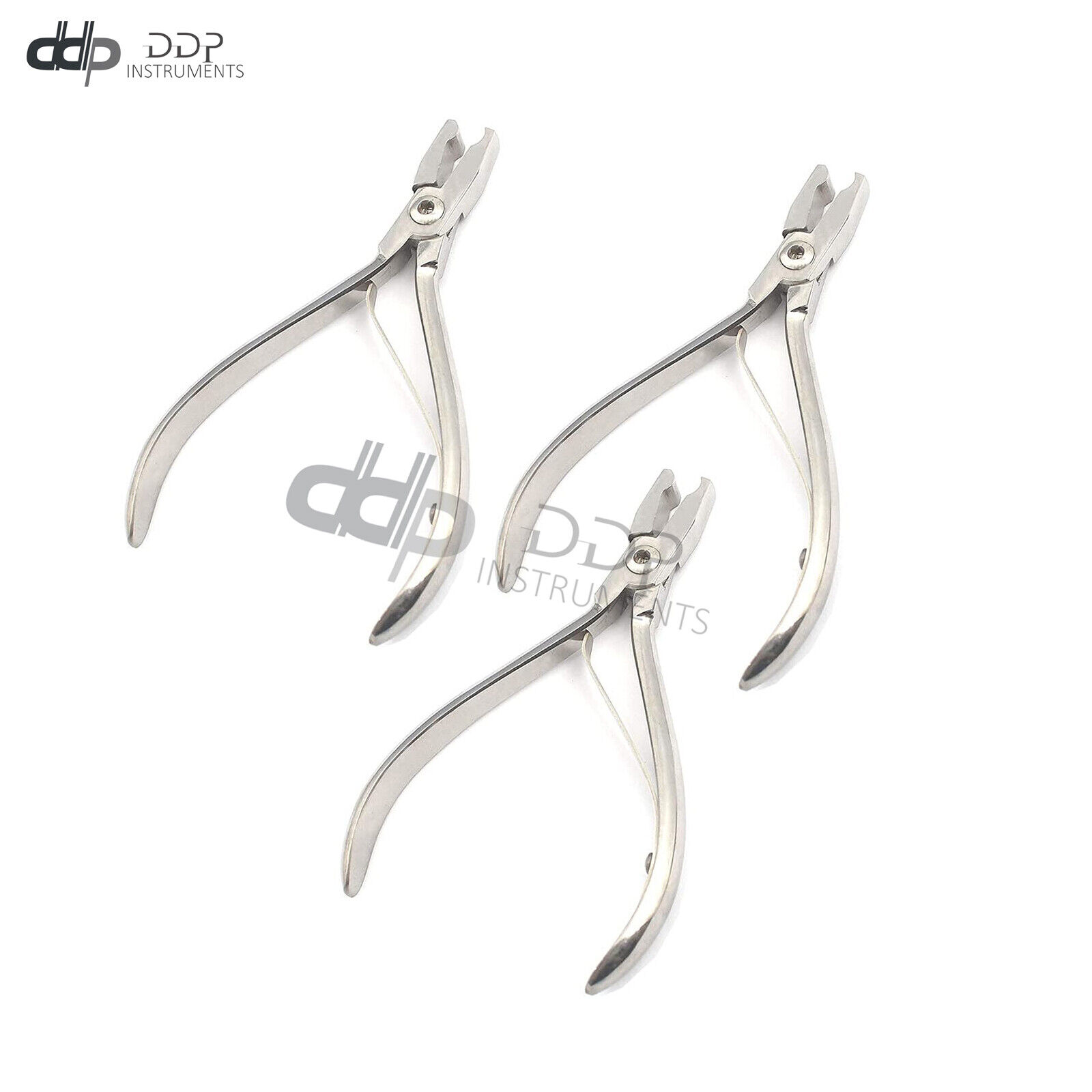 Lot-of-3-Pcs-Dela-Rosa-Contouring-Pliers-Stainless-Steel-Orthodontic-Dental-Inst-373939446097