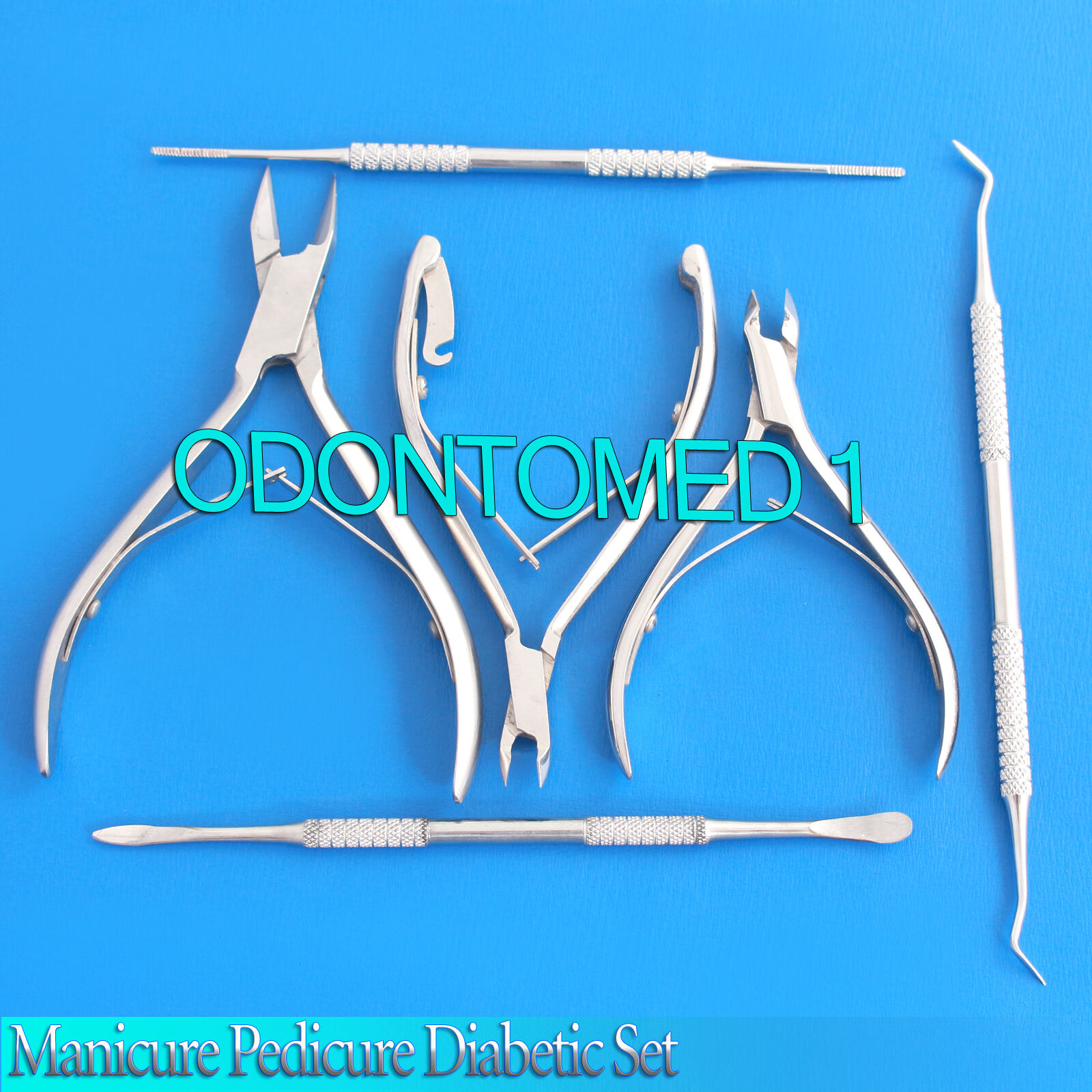 Manicure-Pedicure-Diabetic-Set-Cutter-Cuticle-Nipper-Clipper-Excavator-ODM-1360-121968086217