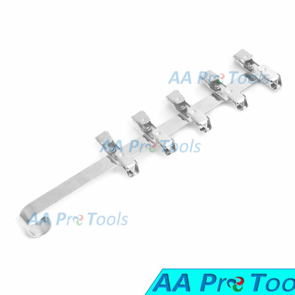 NEW DENTAL X-RAY FILM HANGER 10 CLIPS FOR XRAY FILM DIP TANK DEVELOPER