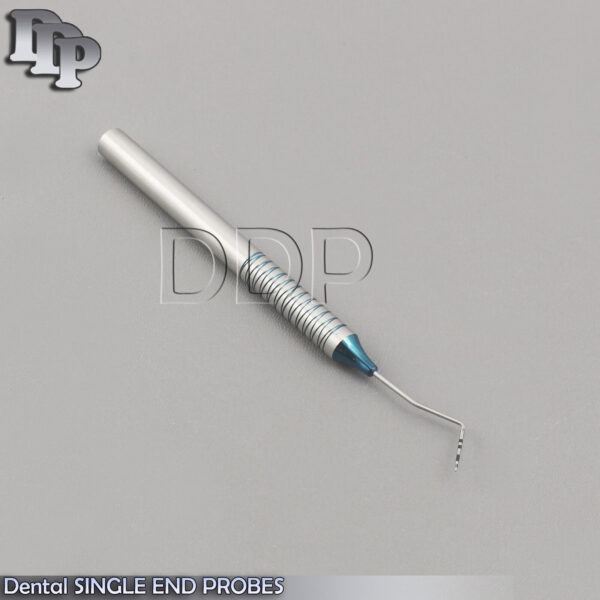 NEW Dental SINGLE END PROBES Marquis Color coded Hollow Handle