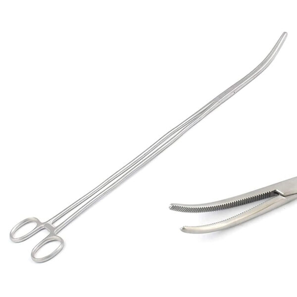 NEW GERMAN QUALITY 16" Curved Hemostat Forceps Stainless Steel New