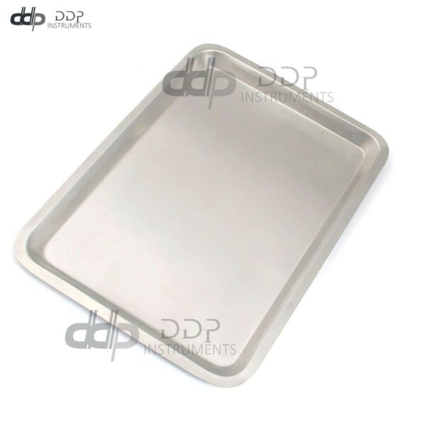 NEW MAYO STAND STAINLESS STEEL INSTRUMENT TRAY MEDICAL TATTOO 19" x 12.5"x 5/8"