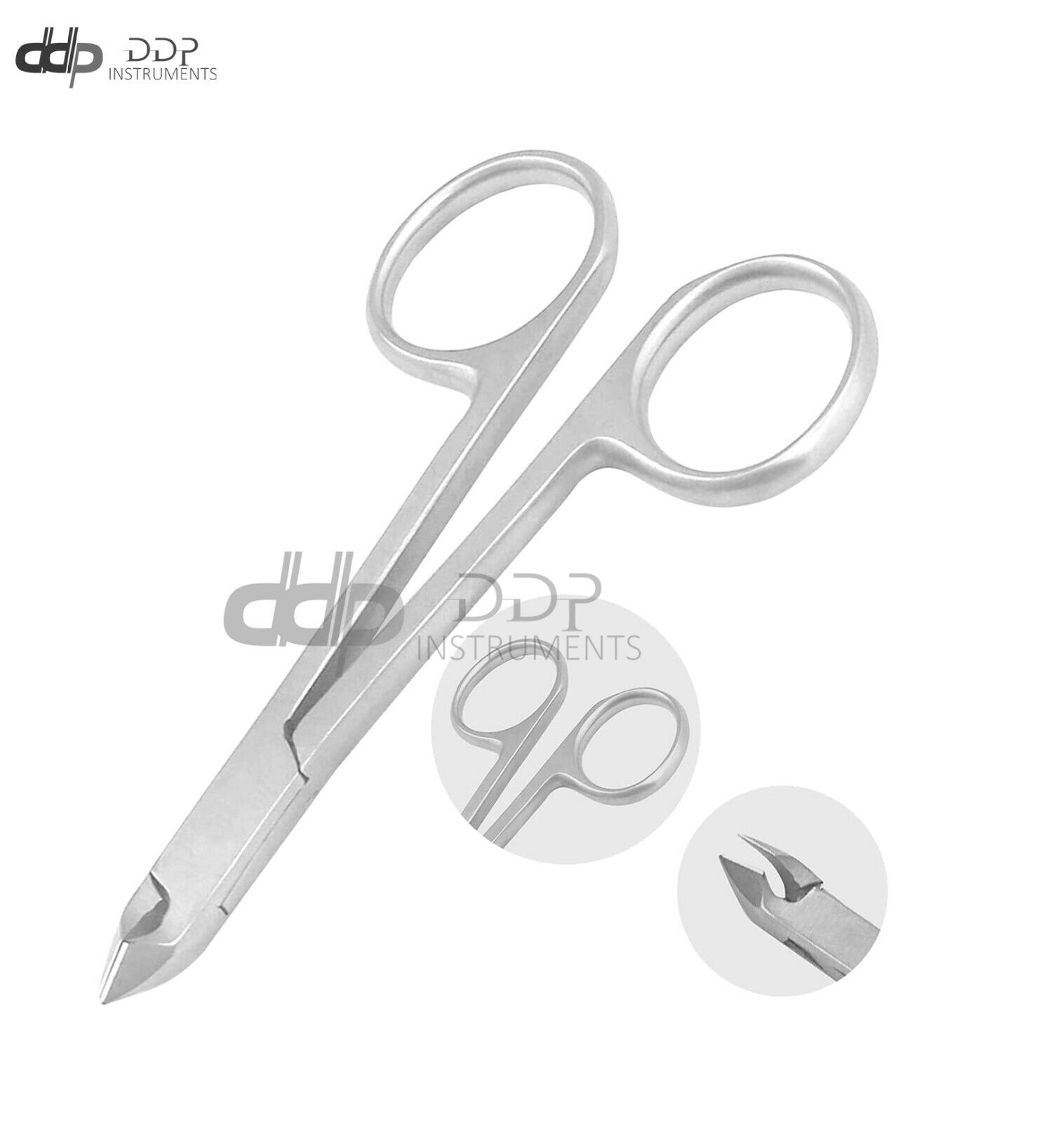 Nail-Trimmer-cuticle-Remover-Nail-Nipper-scissor-Style-Stainless-Steel-131750279837