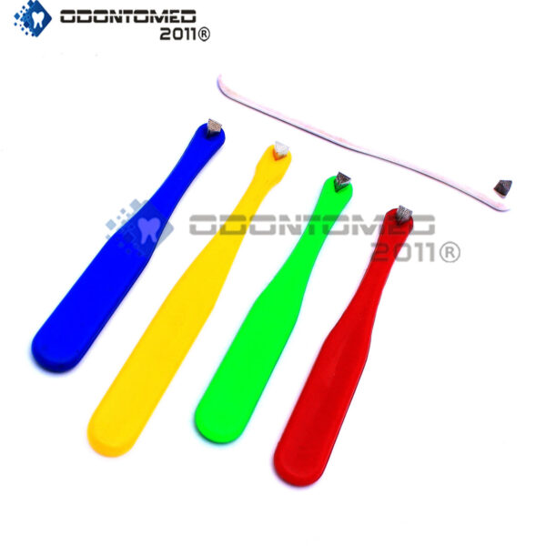 ODM 5 Pcs Band Pusher Bite Sticks Band Seating Dental Orthodontic Instruments