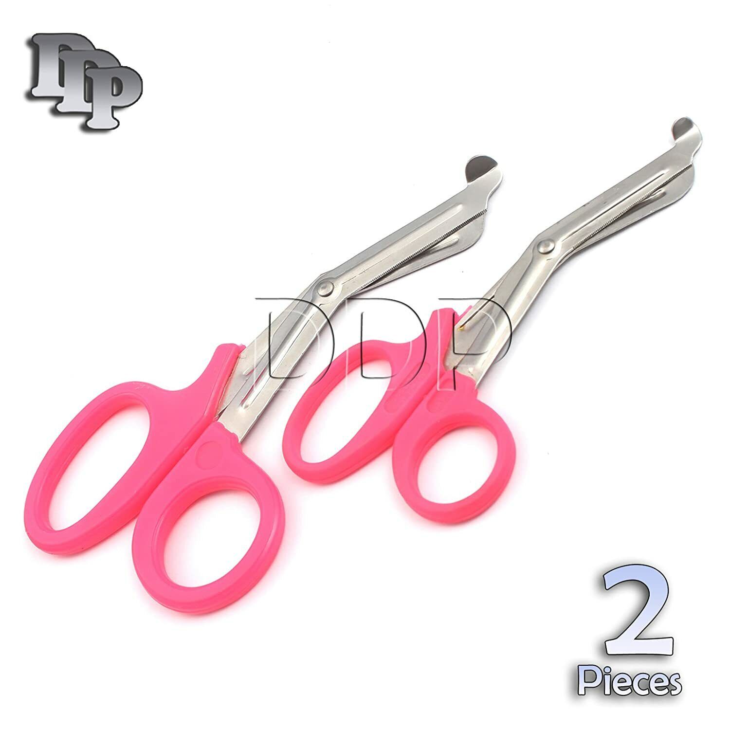 Pink-Utility-Scissors-55-725-Multi-Purpose-DIY-EMS-Universal-2-Shears-Set-373269317367